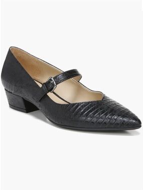 NATURALIZER FLORENCIA POINTED TOE BLOCK HEEL MARY JANE WHIMSIGOTH FLATS NEW! Sz8